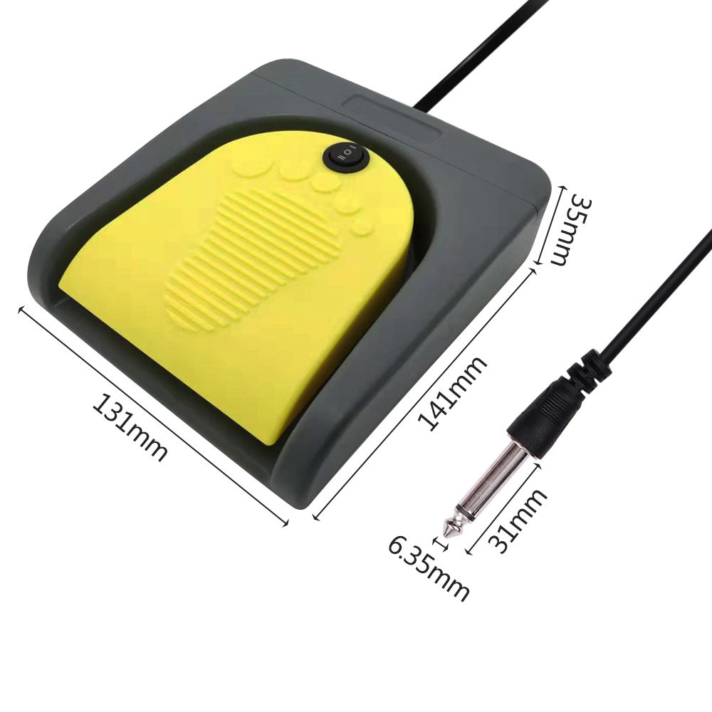 Electronic Musical Instrument Foot Pedal Switch With 6.35mm