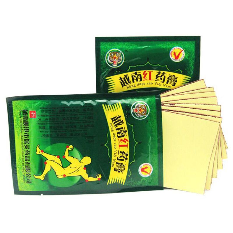 C077 Red Stiff Vietnam Joint Tiger 48Pcs/6Bags Care Balm Treatment Plaster Shoulder Relief Health Muscle Patch Pain