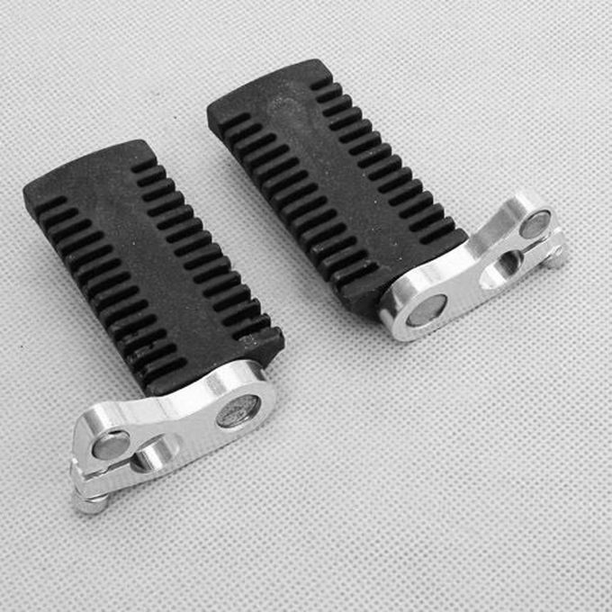 2pcs Silver Black 43cc 47cc 49cc Mini Pocket Bike Pit Bike Footpegs