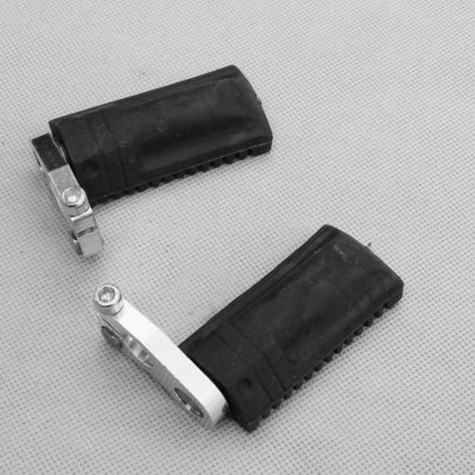 2pcs Silver Black 43cc 47cc 49cc Mini Pocket Bike Pit Bike Footpegs