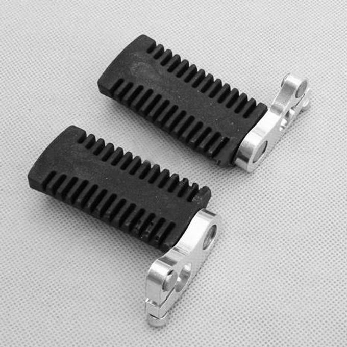 2pcs Silver Black 43cc 47cc 49cc Mini Pocket Bike Pit Bike Footpegs