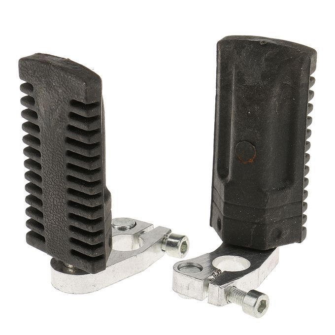 2pcs Silver Black 43cc 47cc 49cc Mini Pocket Bike Pit Bike Footpegs