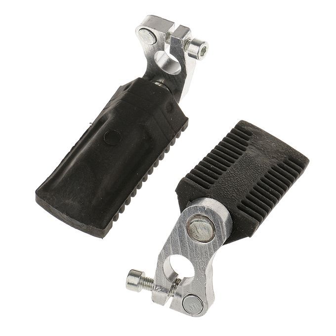 2pcs Silver Black 43cc 47cc 49cc Mini Pocket Bike Pit Bike Footpegs