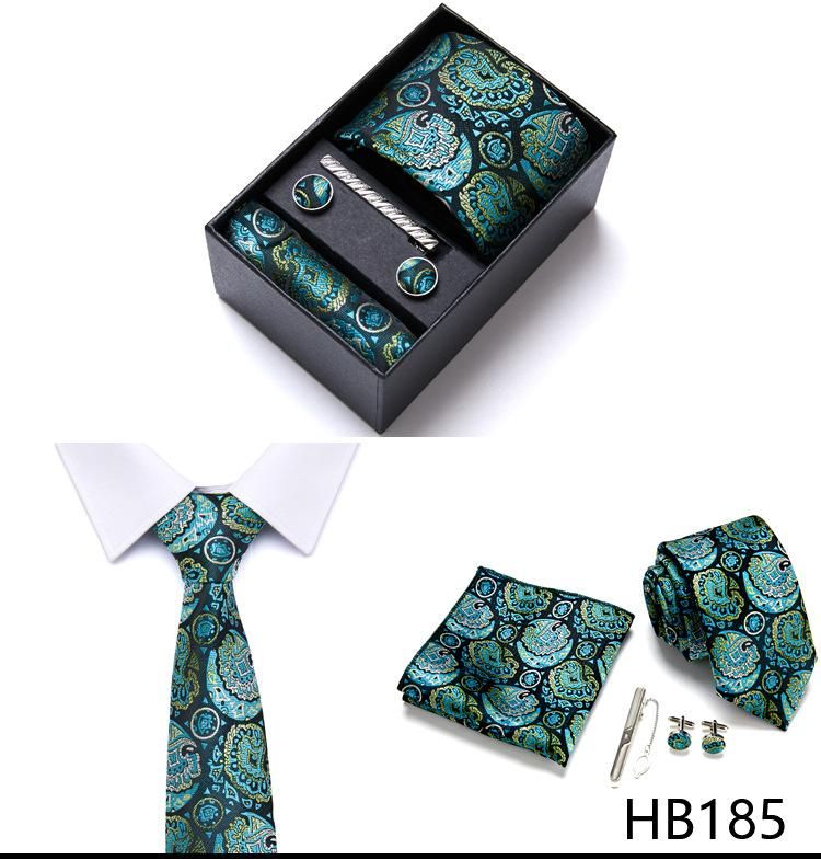 Men'S Tie Gift Box 6-Piece Set Of Business Formal Ties HB185