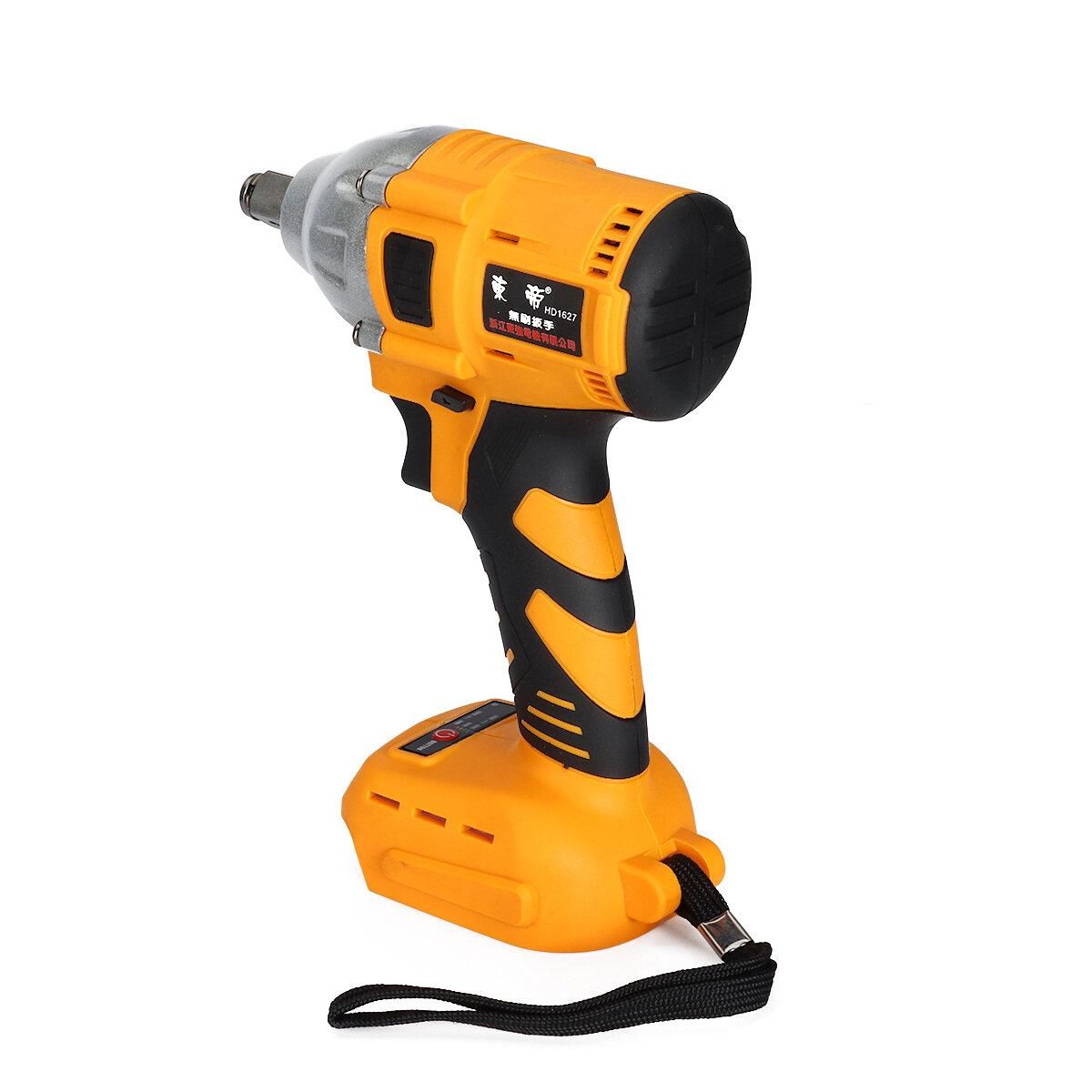 18V Cordless Brushless Impact  Electric Wrench Screwdriver Stepless Speed Change Switch For 18V Makiita Battery
