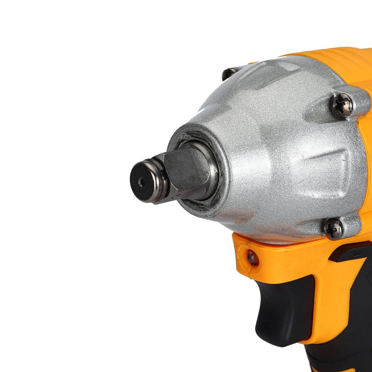 18V Cordless Brushless Impact  Electric Wrench Screwdriver Stepless Speed Change Switch For 18V Makiita Battery