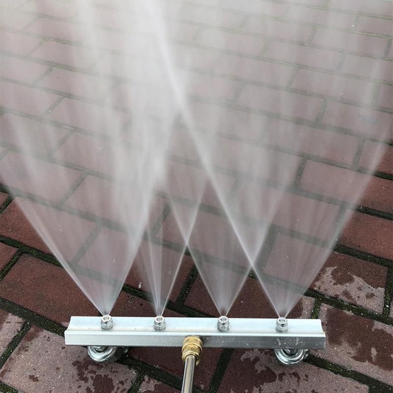 4 Nozzles Pressure Washer Car Undercarriage Cleaner Under Body Chassis Water Broom Garden Watering