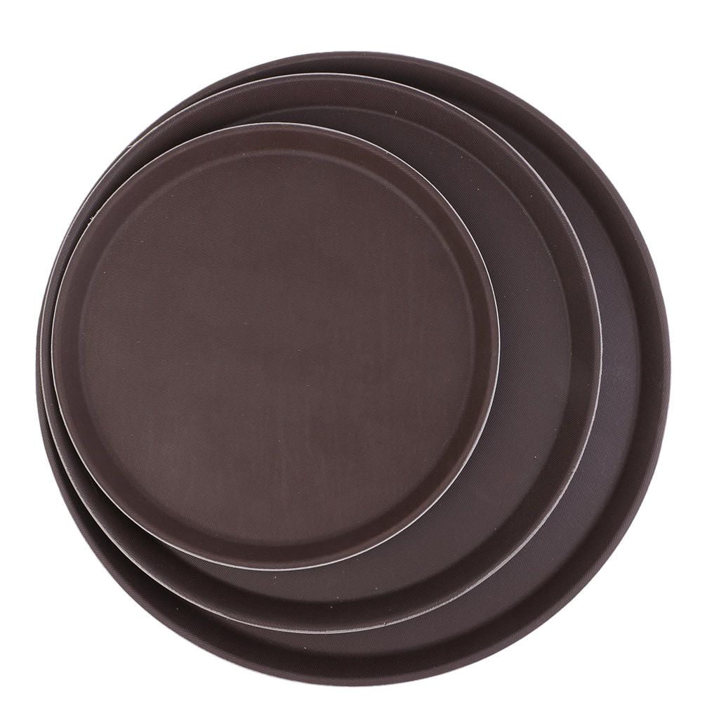 Plastic Circular Shaped Cup Tray Food/Snack/ Fruit Tray For Bar Tools