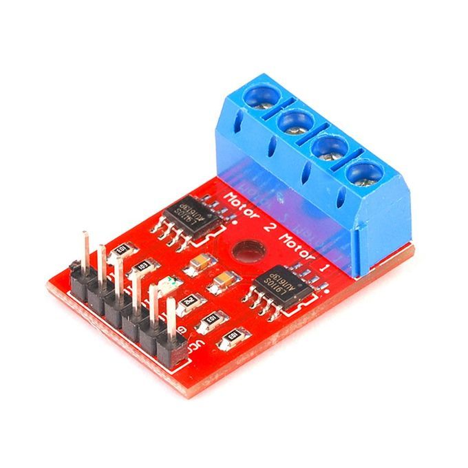Two-Way Motor Drive Board H-Bridge  Ompatible With L9110 Motor Drive Module-red