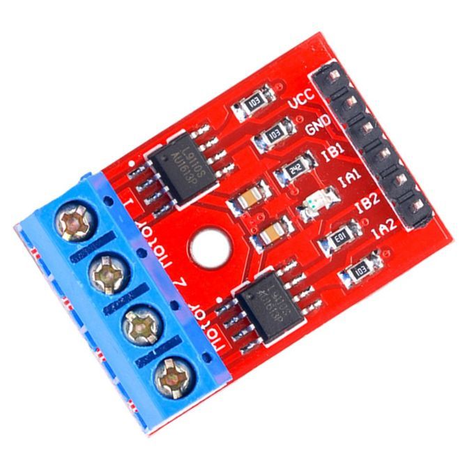 Two-Way Motor Drive Board H-Bridge  Ompatible With L9110 Motor Drive Module-red