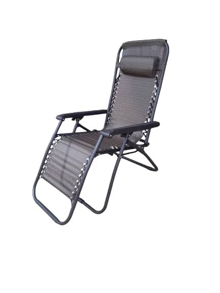Foldable Lounge Relaxation,Outdoor Chair Black