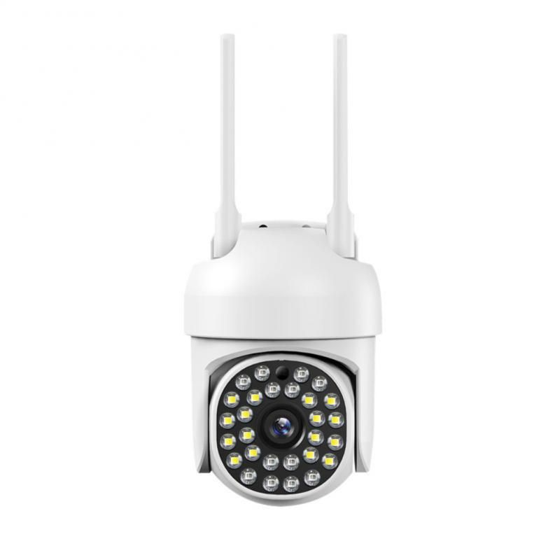 YIIOT WiFi IP Camera 2.4Ghz Single Frequency Outdoor 2MP AI Human Detection Auto Tracking  Color Infrared Night Vision Camera