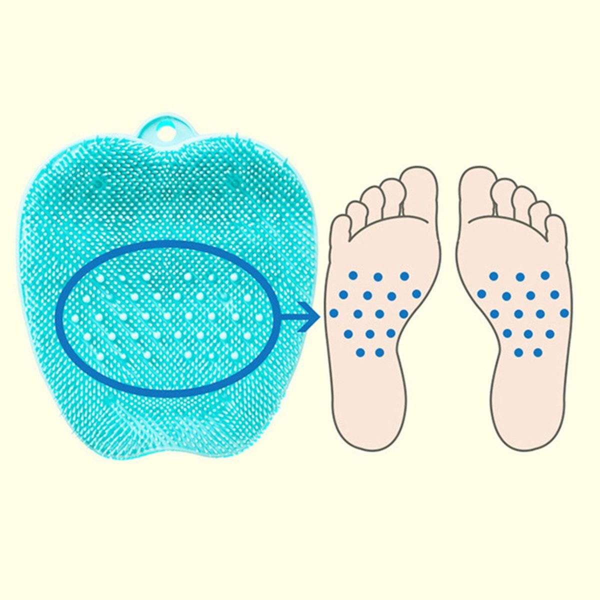 Scrubber Skin Exfoliating Pad Calluses Remover Foot Feet