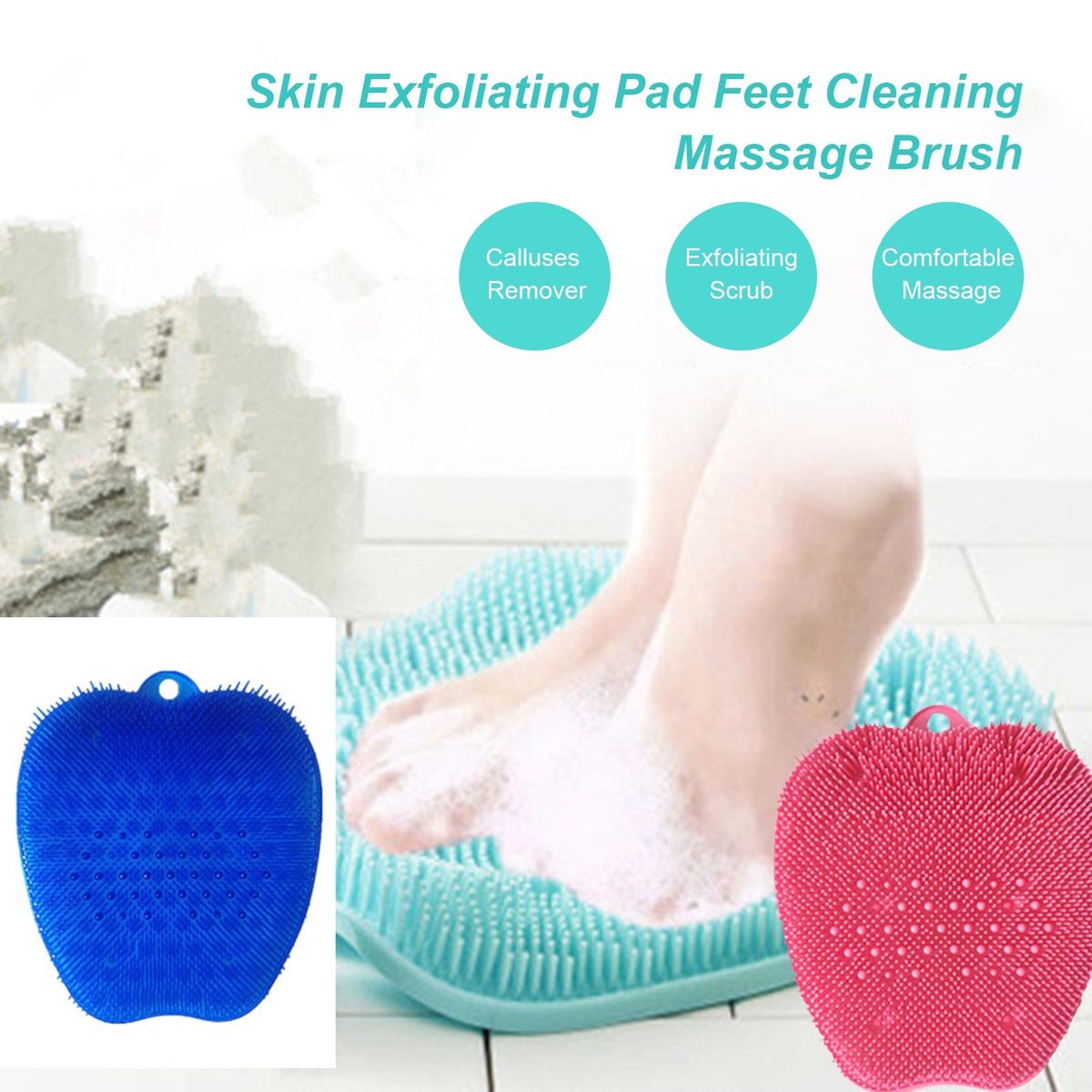 Scrubber Skin Exfoliating Pad Calluses Remover Foot Feet