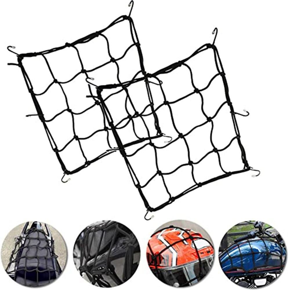 Universal Car Trunk Net Elastic Luggage Net Cargo Organizer Storage Nylon Mesh Universal Motorcycle Luggage Storage