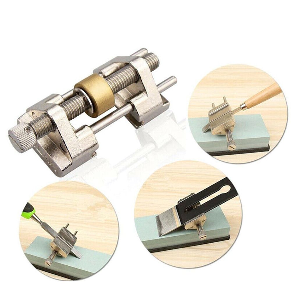 Metal Honing Guide Jig For Sharpening System Wood Chisel