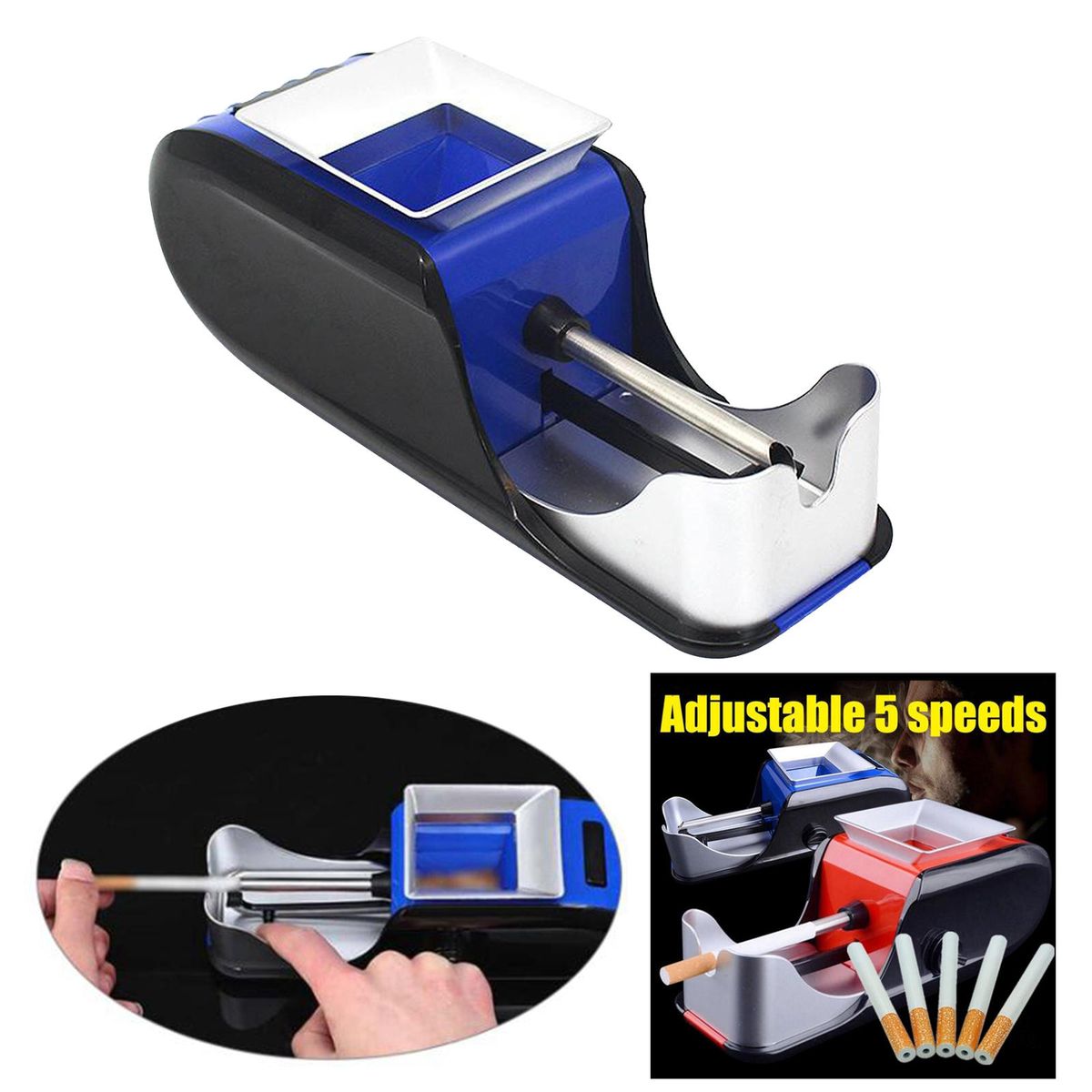 Rolling Machine Maker Roller Metal Smoking Tools Gifts Men