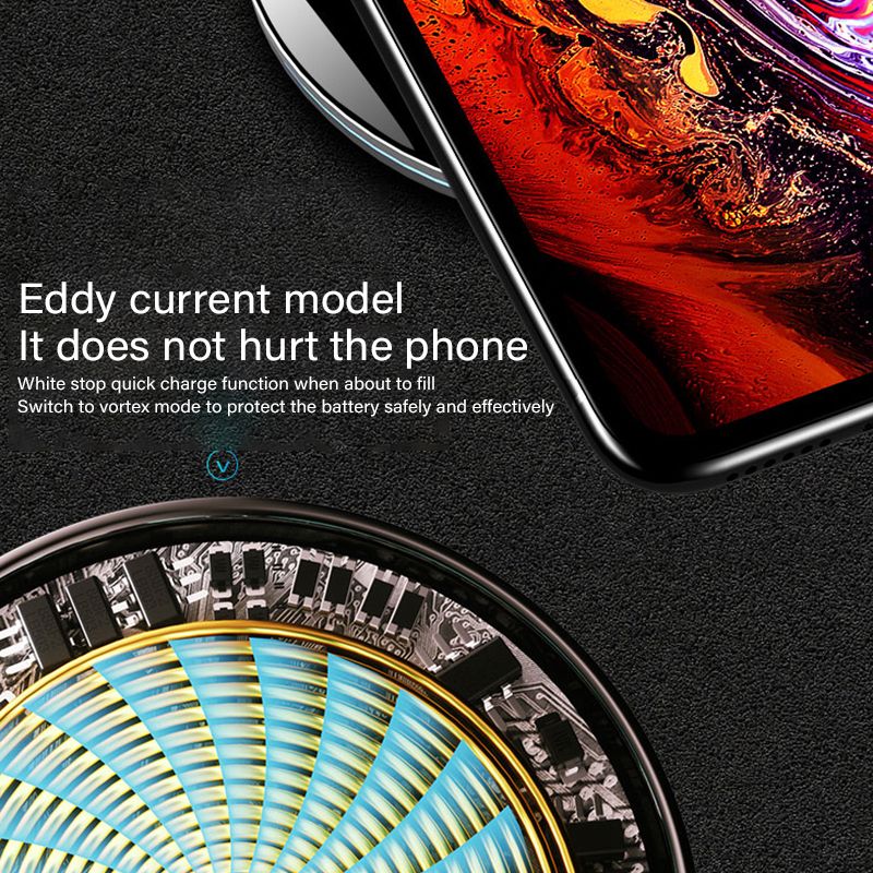 20w Fast Wireless Charger For Samsung Galaxy S10 S9 Note 10