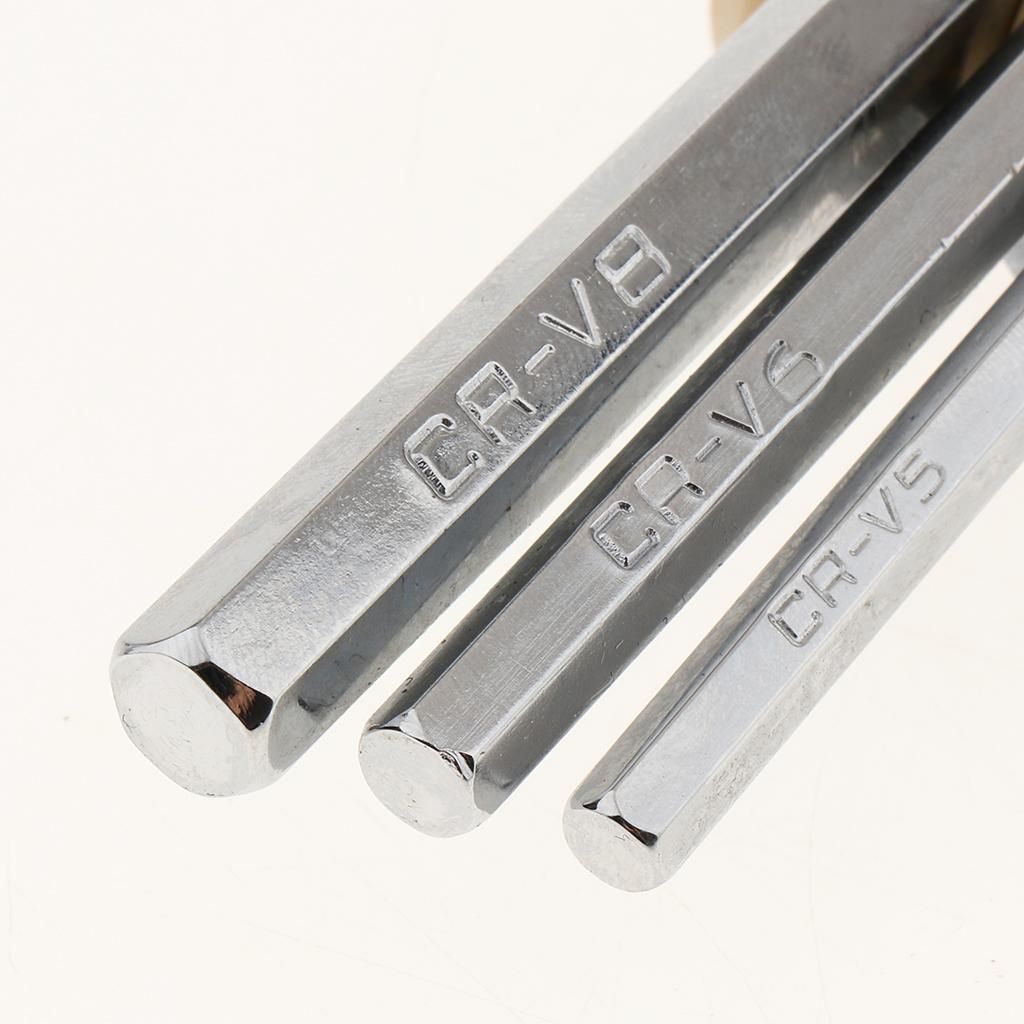 Folding Hex Key Wrench Set, Professional Metric/ /  Keys