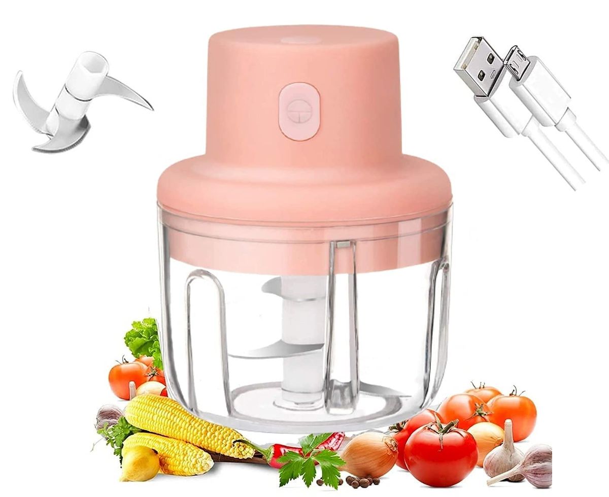 Portable Intelligent Electric Mini Garlic Slicer And Chopper