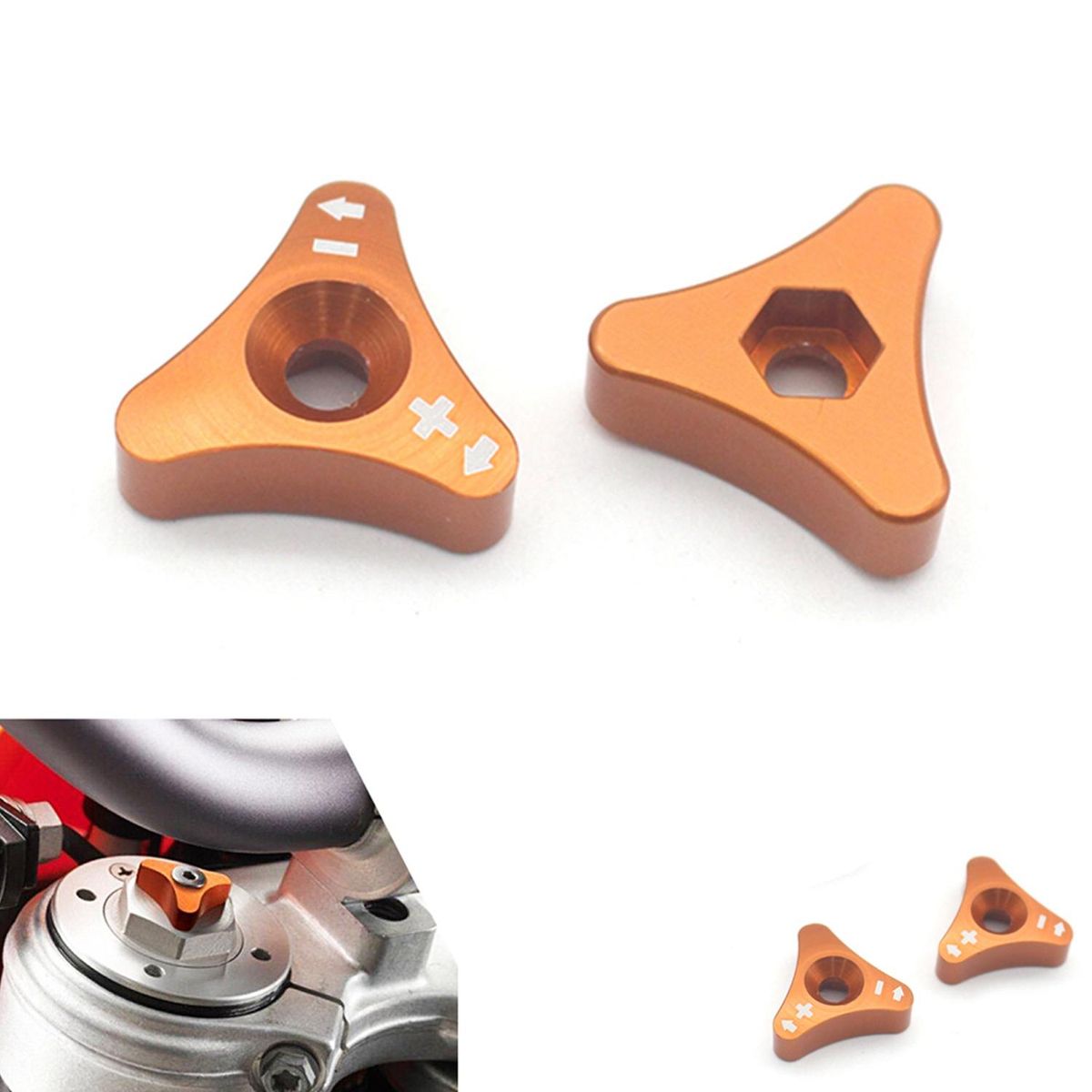 Front Shock Absorber Fork Knob Adjuster Bolt for KTM SX SXF
