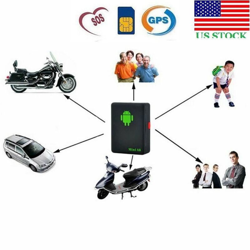 Real Time Mini A8 Tracking Device LBS Tracker Global GSM GPRS LBS With SOS Button
