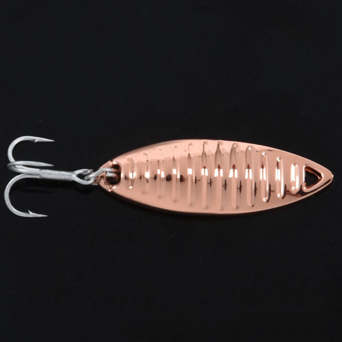 YAPADA Zinc Alloy Insect Shape Spoon Fishing Lure 5g red
