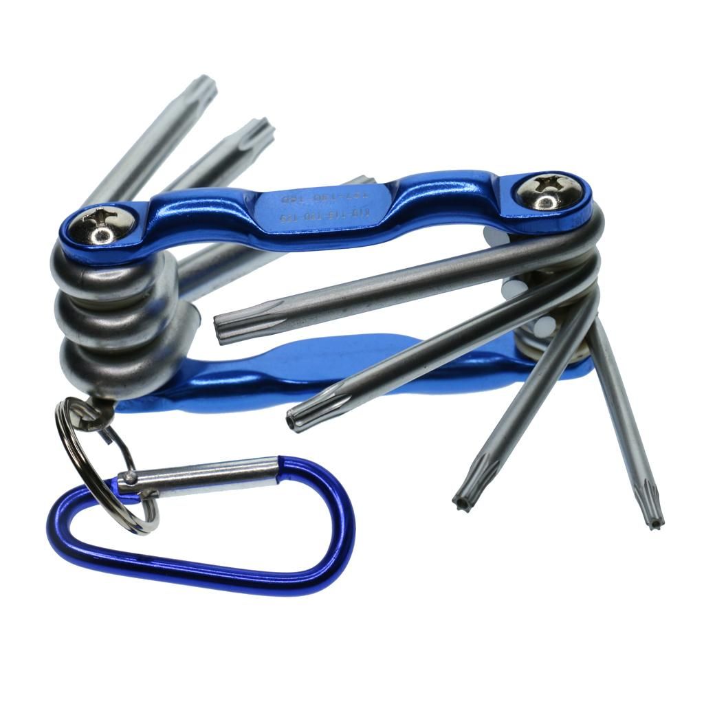 NEW 7 Size New Folding  Set Portable Wrench Tool Screwdriver