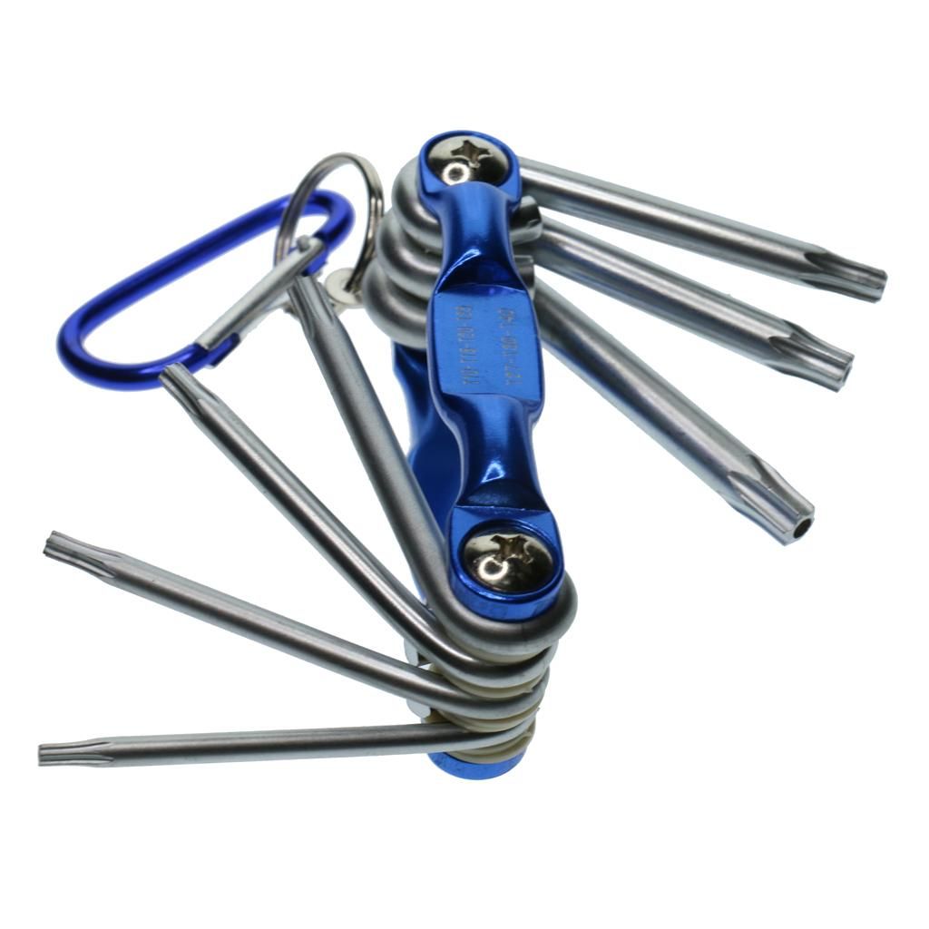NEW 7 Size New Folding  Set Portable Wrench Tool Screwdriver