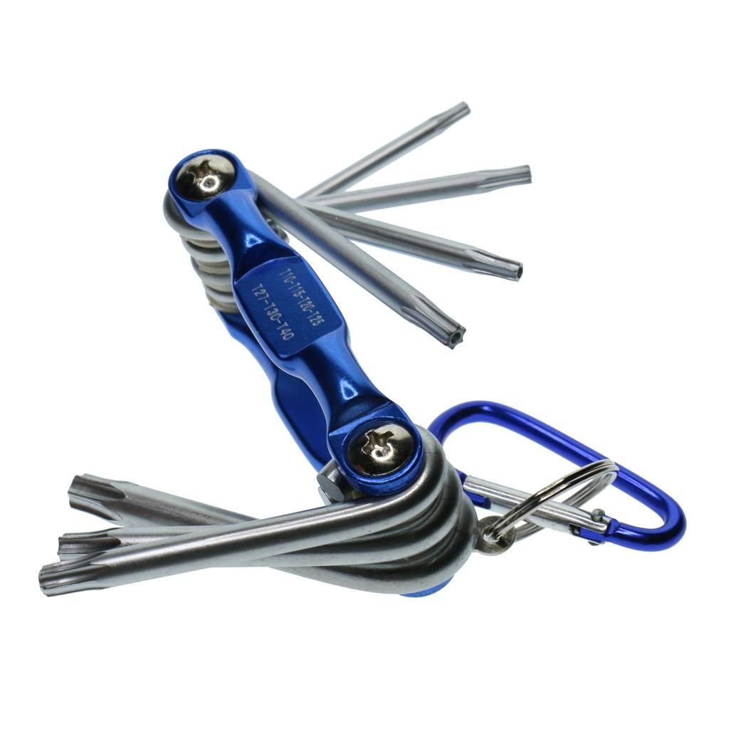 NEW 7 Size New Folding  Set Portable Wrench Tool Screwdriver