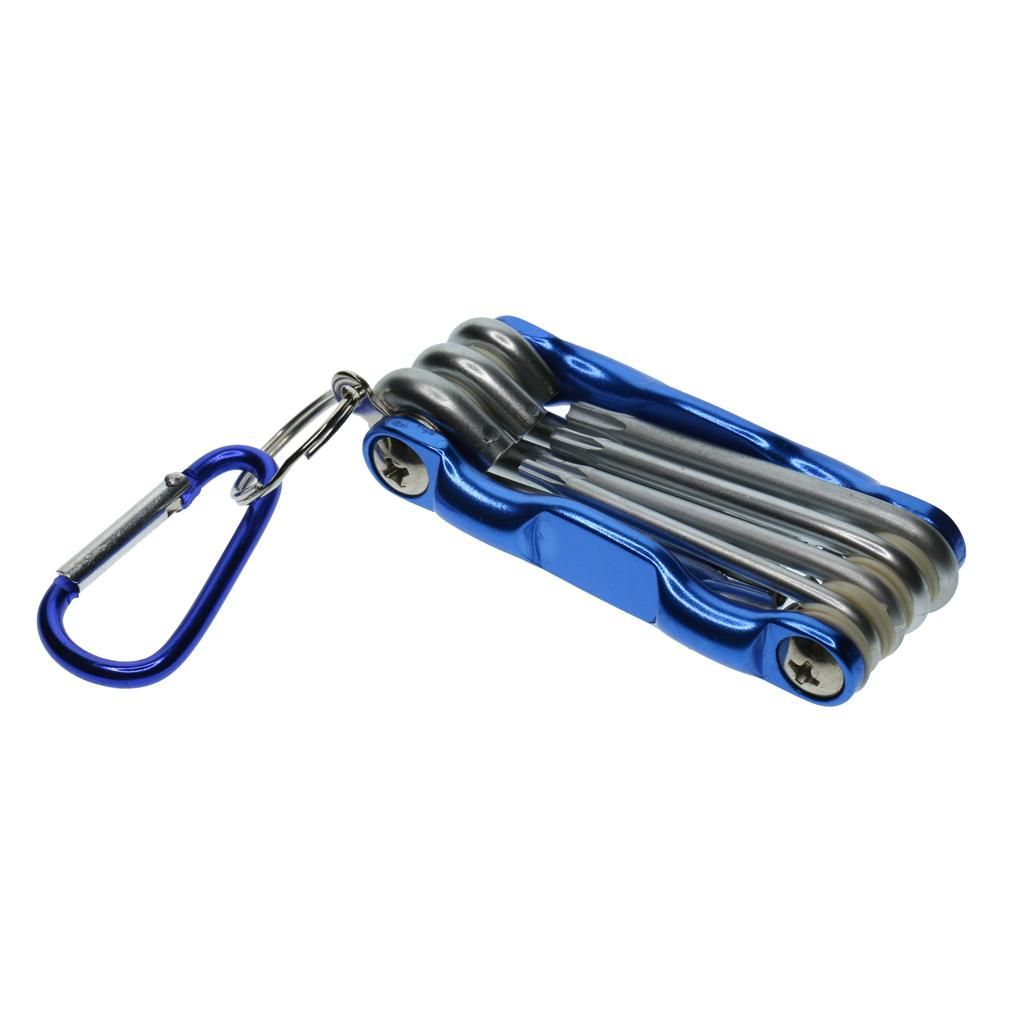 NEW 7 Size New Folding  Set Portable Wrench Tool Screwdriver