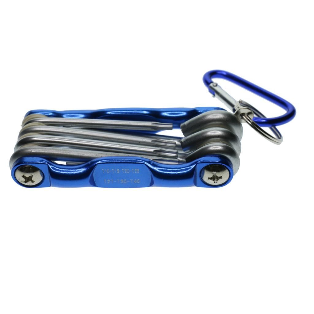NEW 7 Size New Folding  Set Portable Wrench Tool Screwdriver
