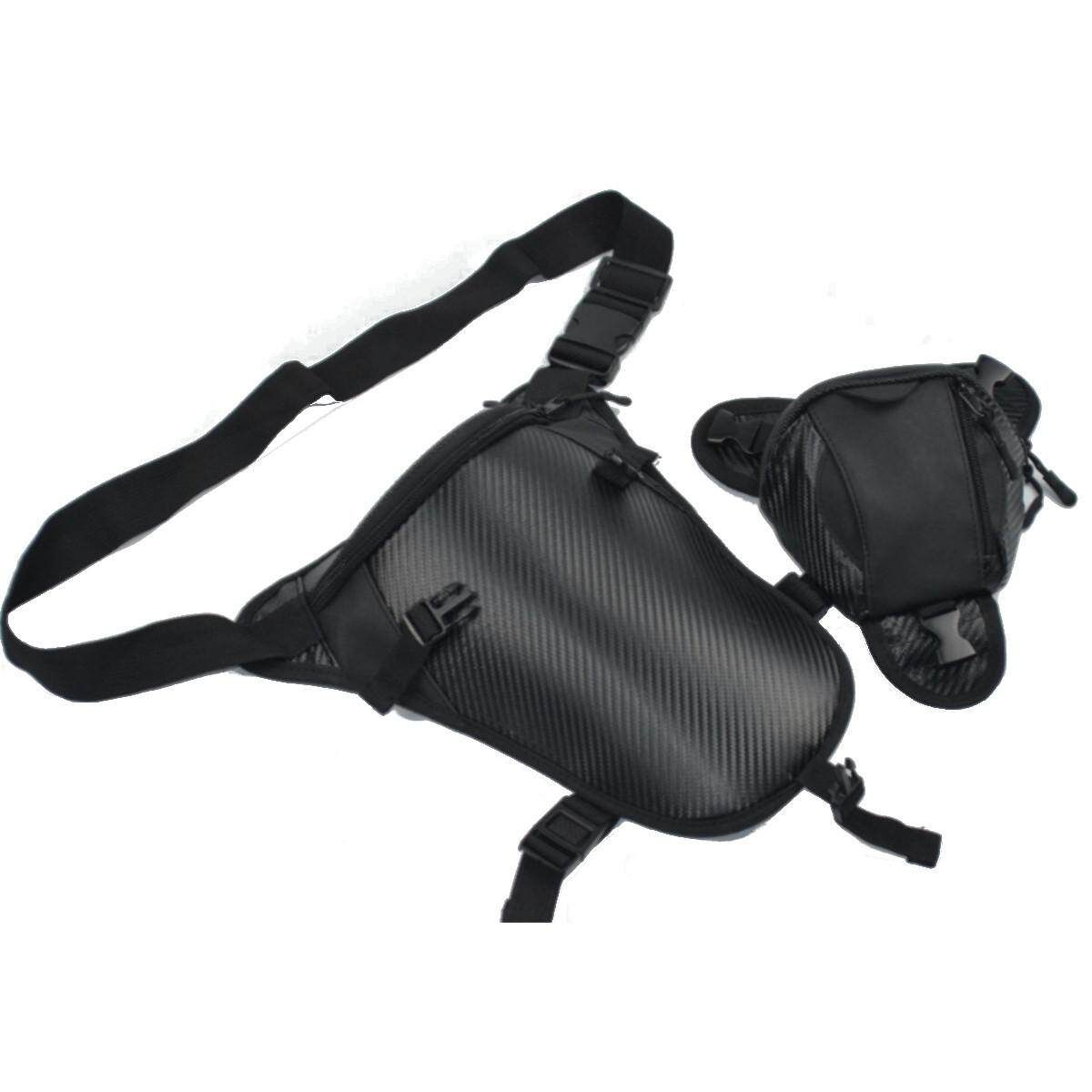 Men Drop Leg Bag Motorcycle Waterproof Outdoor Waist Fanny Pack Thigh Hip Pouch