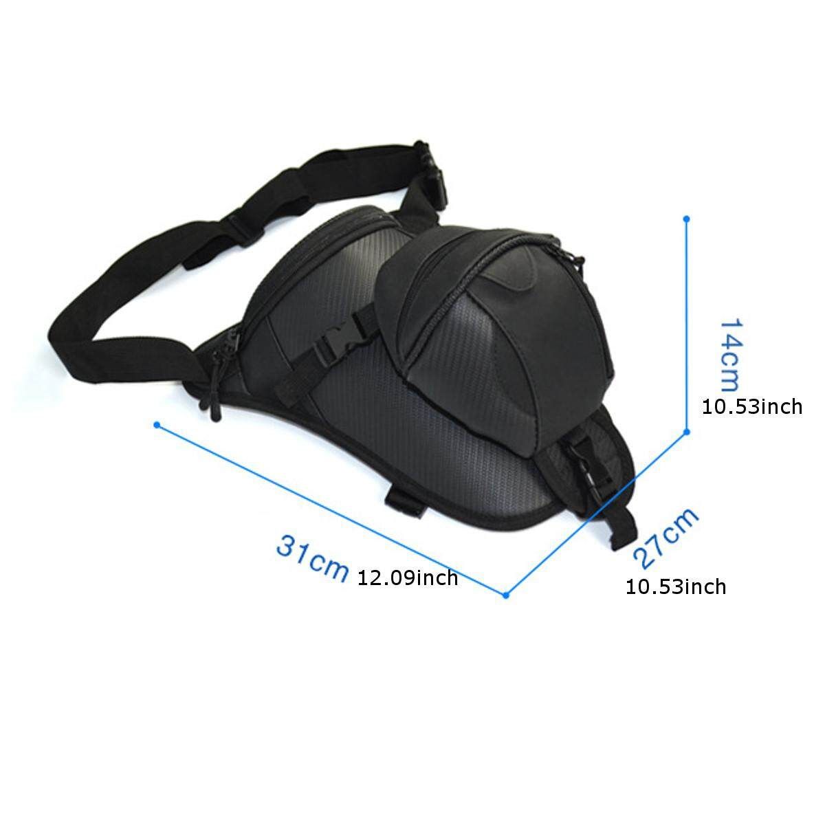 Men Drop Leg Bag Motorcycle Waterproof Outdoor Waist Fanny Pack Thigh Hip Pouch