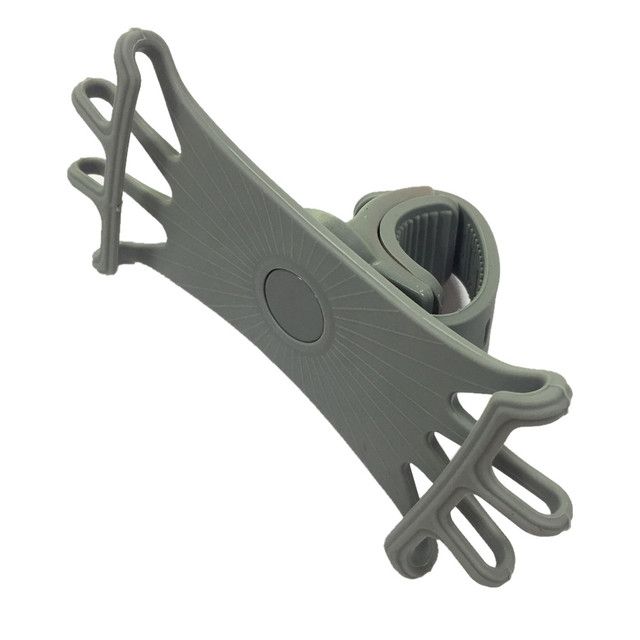 Handlebar Phone GPS Silicone Holder For Motorcycle Bike