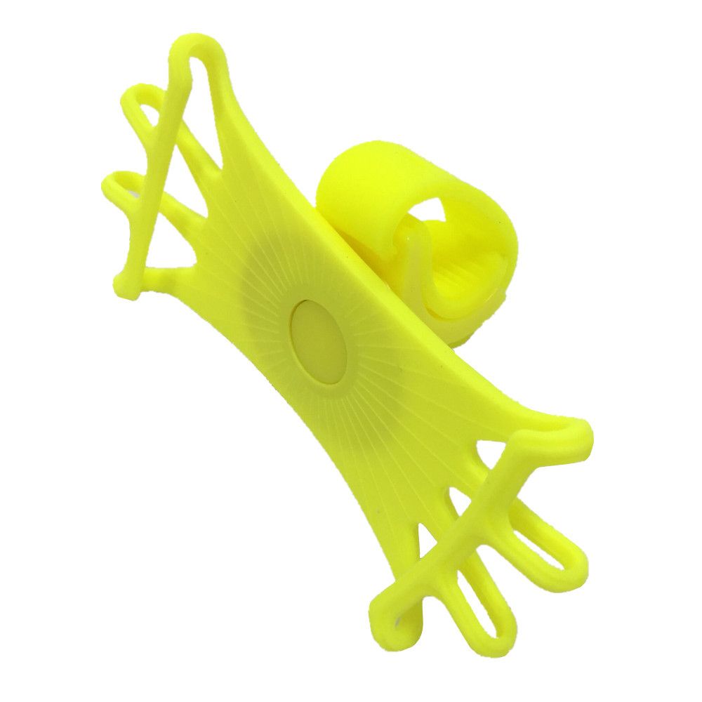 Handlebar Phone GPS Silicone Holder For Motorcycle Bike