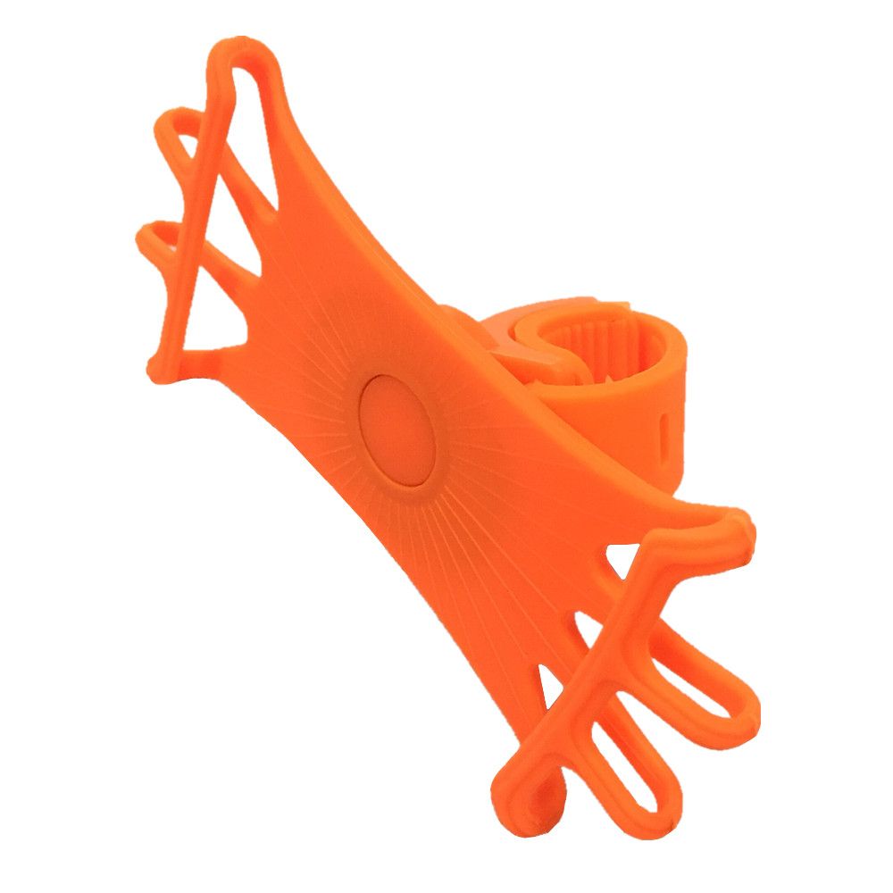 Handlebar Phone GPS Silicone Holder For Motorcycle Bike