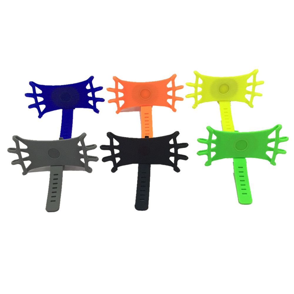 Handlebar Phone GPS Silicone Holder For Motorcycle Bike