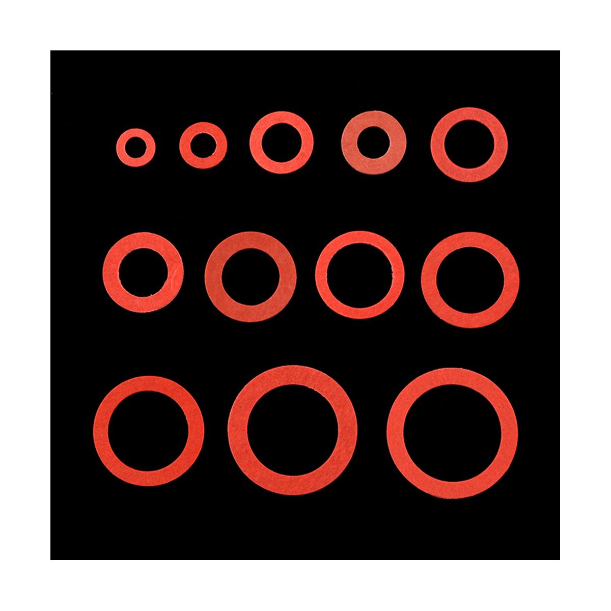 Boxed Insulating Washer Gasket Red Paper Fast Bus Red Meson Red Paper Flat Pad 600Pc