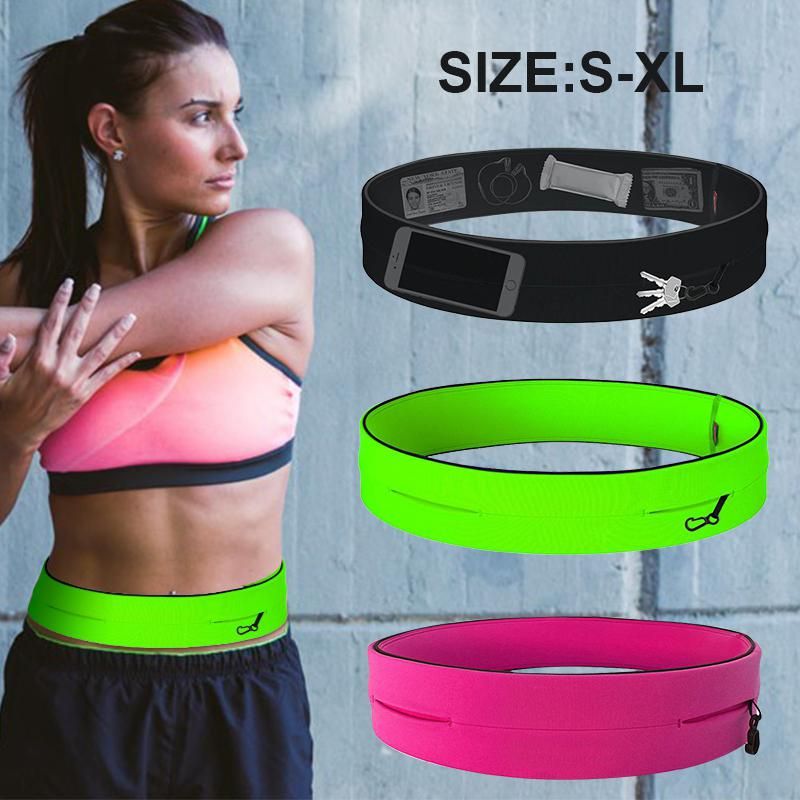Unisex Men Lady Running Bag Phone Waist Bag Pouch Jogging