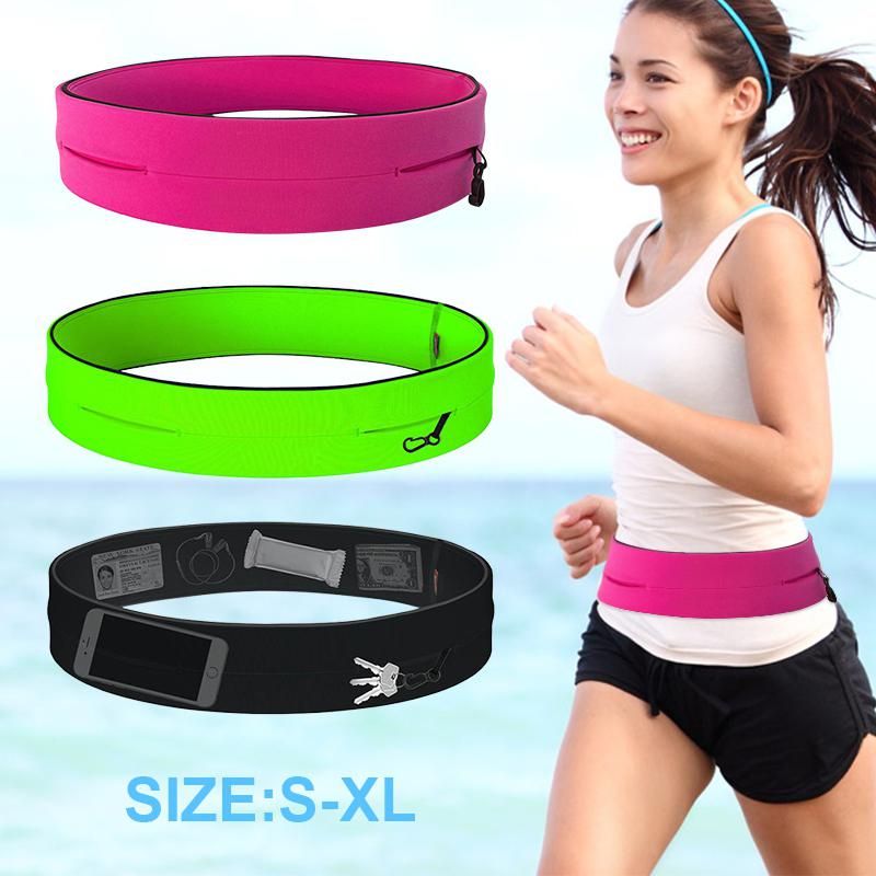 Unisex Men Lady Running Bag Phone Waist Bag Pouch Jogging