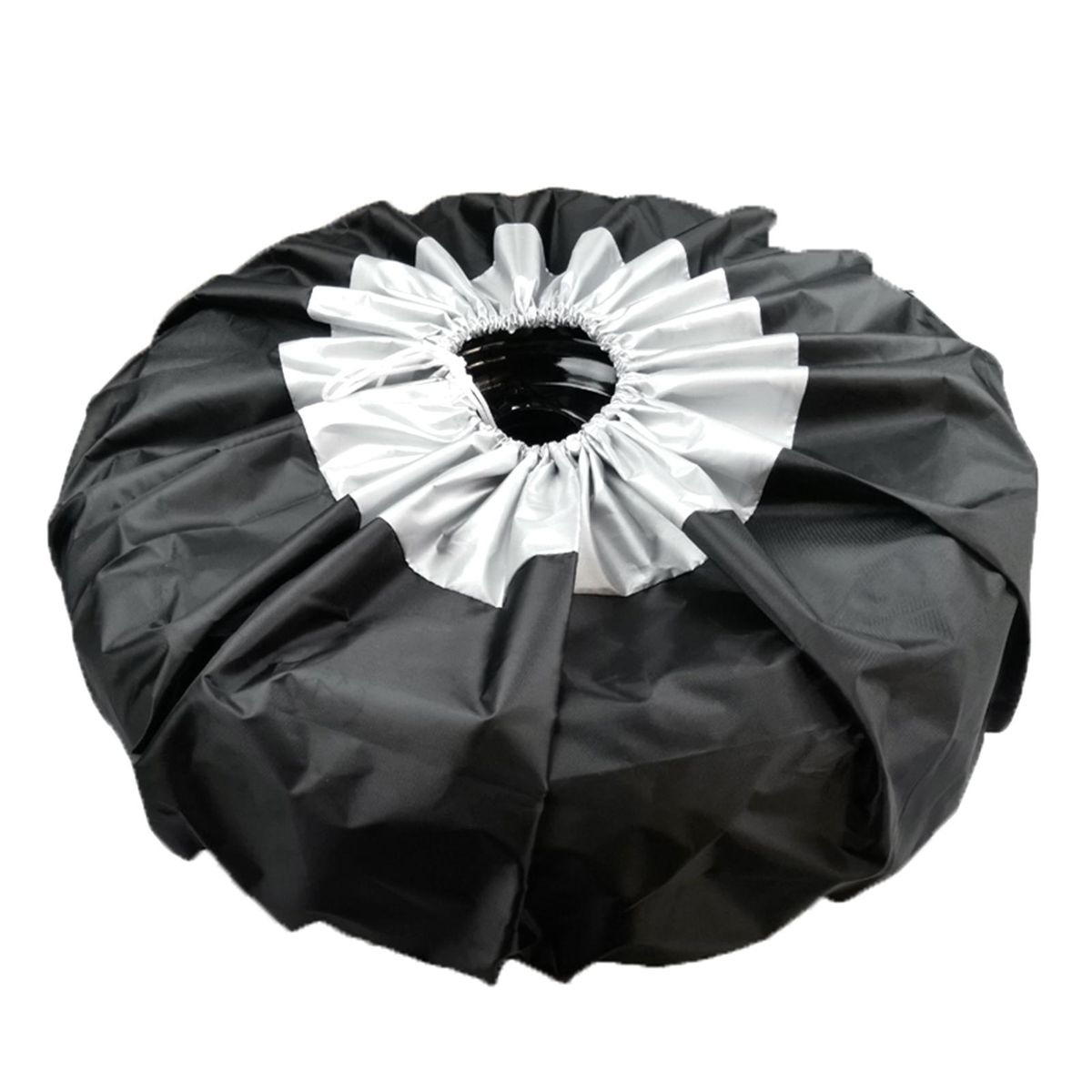 4 PCS Tire Covers Spare Tire Cover Set Waterproof Oxford Tire UV Sun Protectors Car Wheel Accessories Universal for RV, Camper, Trailer, Truck 80 cm * 47 cm