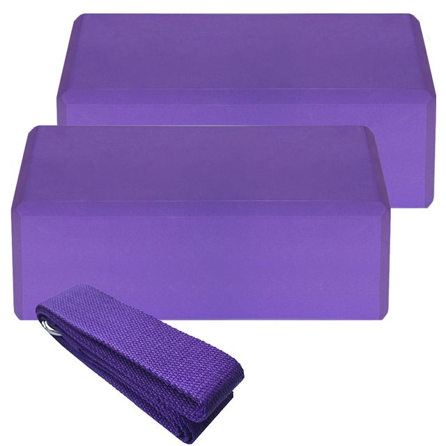 Tomshoo Yoga Block 2 Pack Yoga Blocks With Yoga Block 11