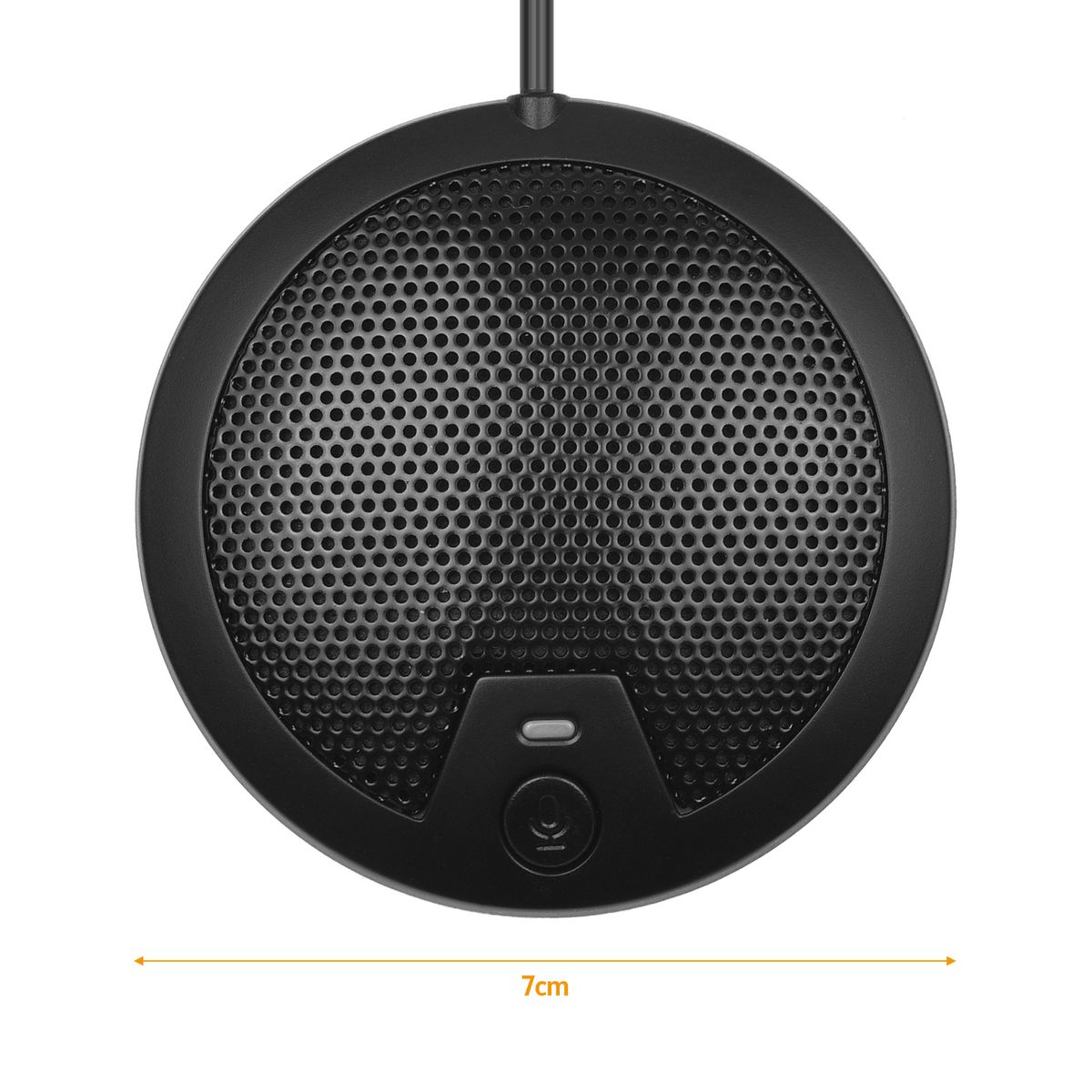 USB Desktop Condenser Microphone 360° Omnidirectional Mic