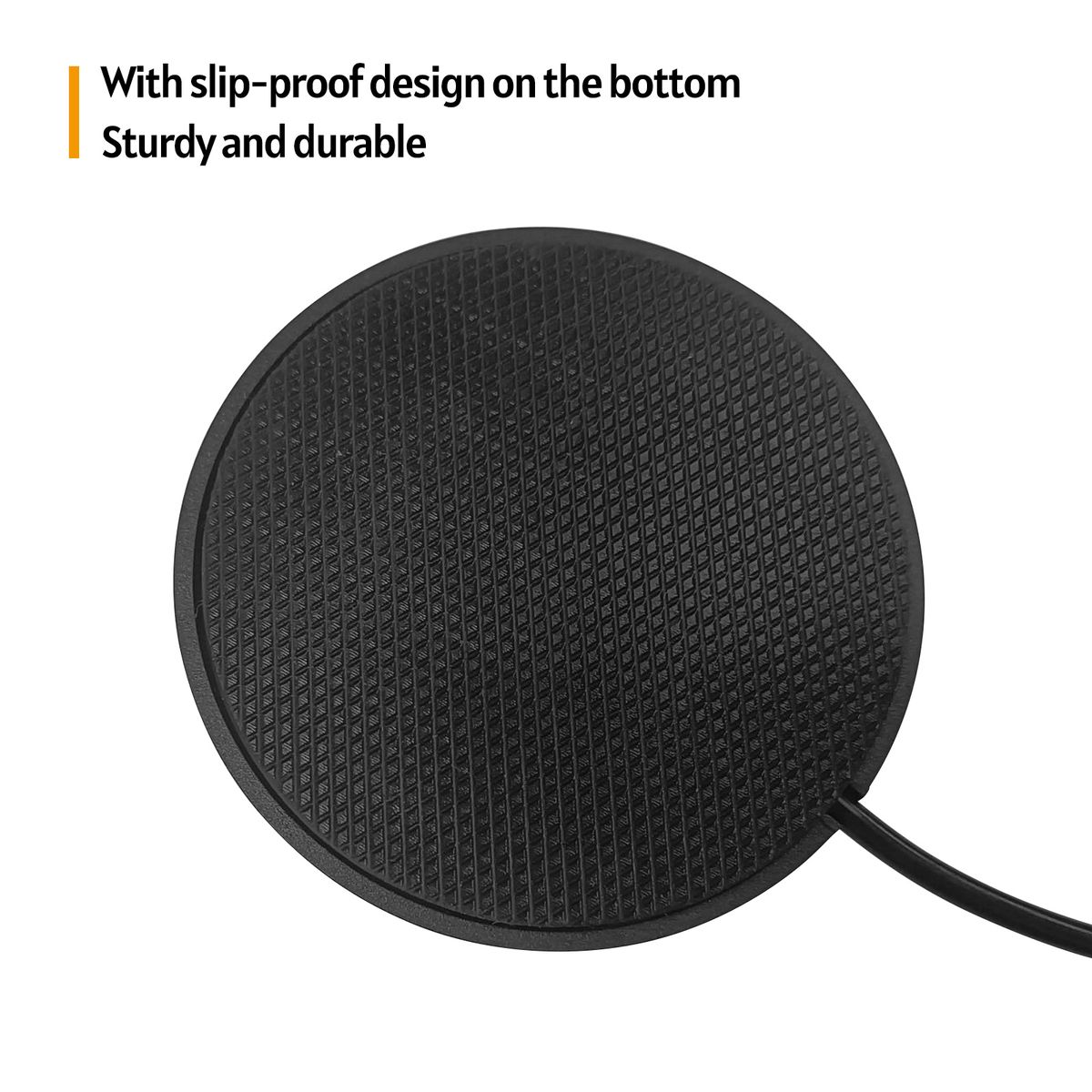 USB Desktop Condenser Microphone 360° Omnidirectional Mic