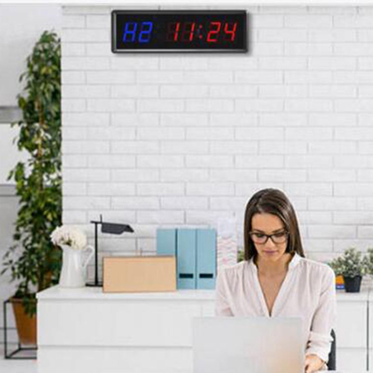 Protable Interval Timer Clock Training W/ Remote Workout