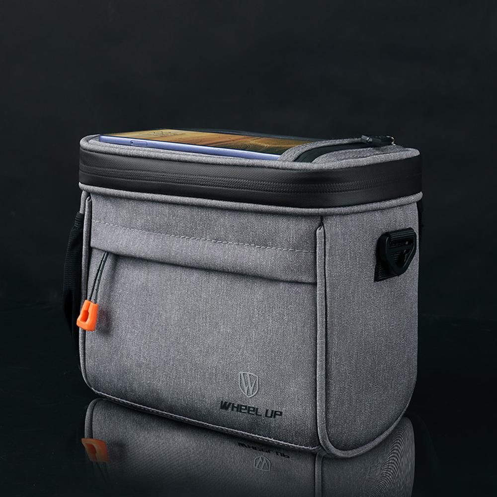 Bicycle Headpack Oblique Crosses Package Touched Screen MobilePhone Bag Multi-functional Support Front Handlebar Bag