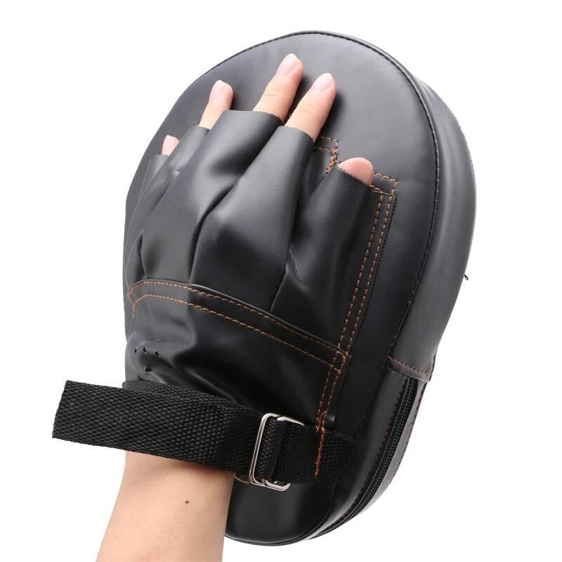 Boxing Mitt Training Focus Punches Pad Glove MMA Karate Combat Thai Kick