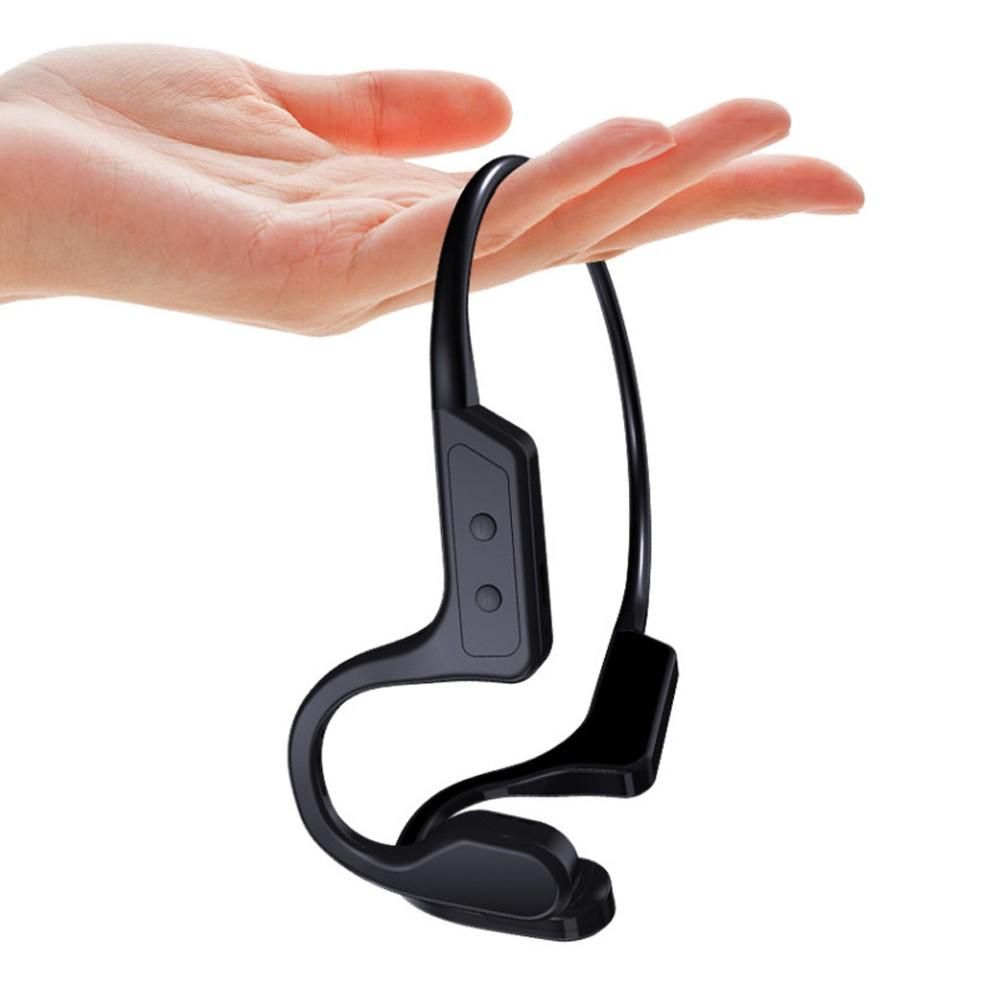 X1 Bone Conduction Headphones BT5.1 Open-Ear Wireless Headset w/Mic Sweatproof Sports Earphone