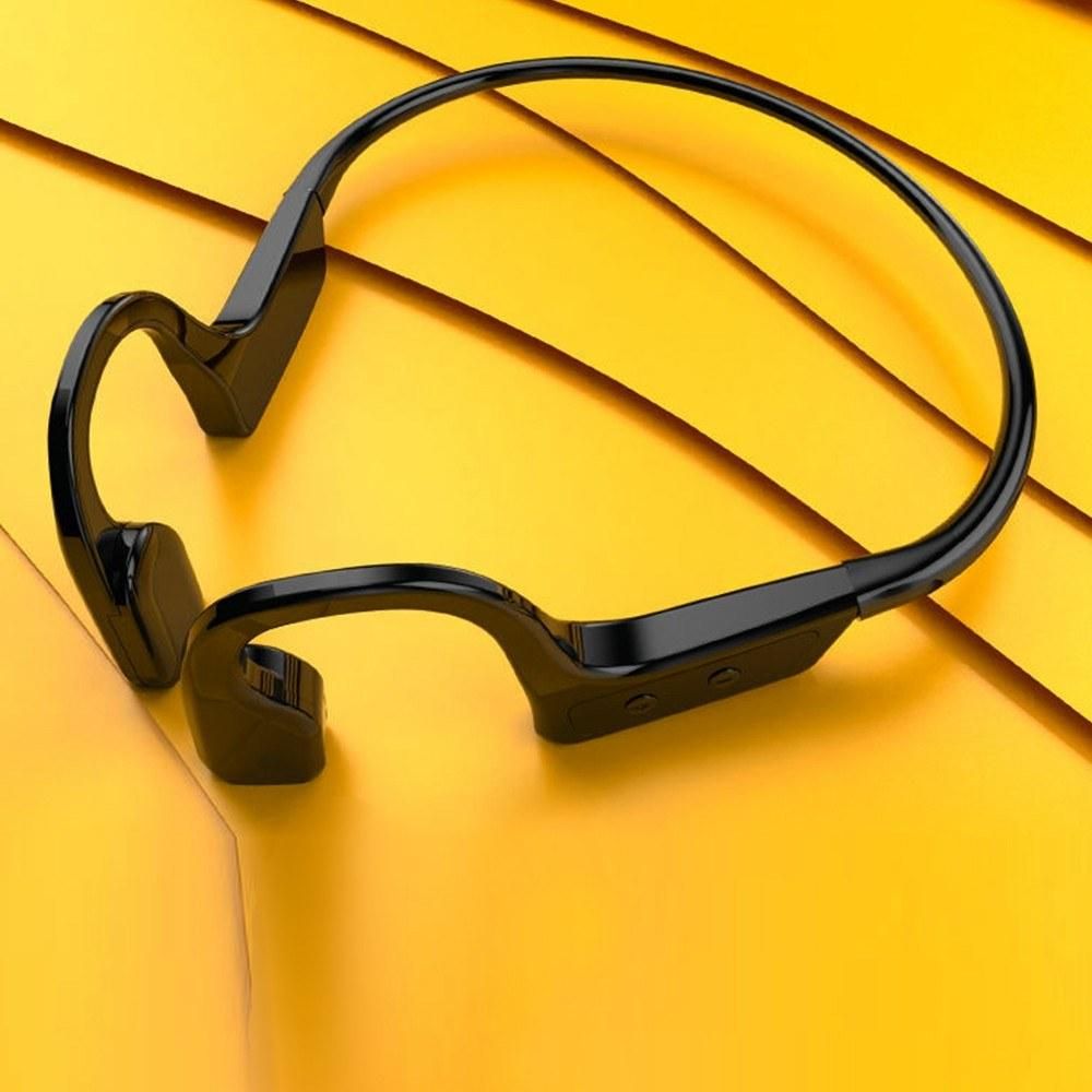 X1 Bone Conduction Headphones BT5.1 Open-Ear Wireless Headset w/Mic Sweatproof Sports Earphone